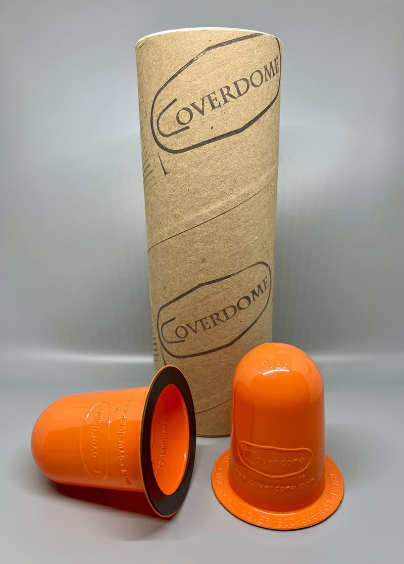 Coverdome with Magnet 25/Pack Orange - Image 1